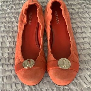 Rudsak red flat